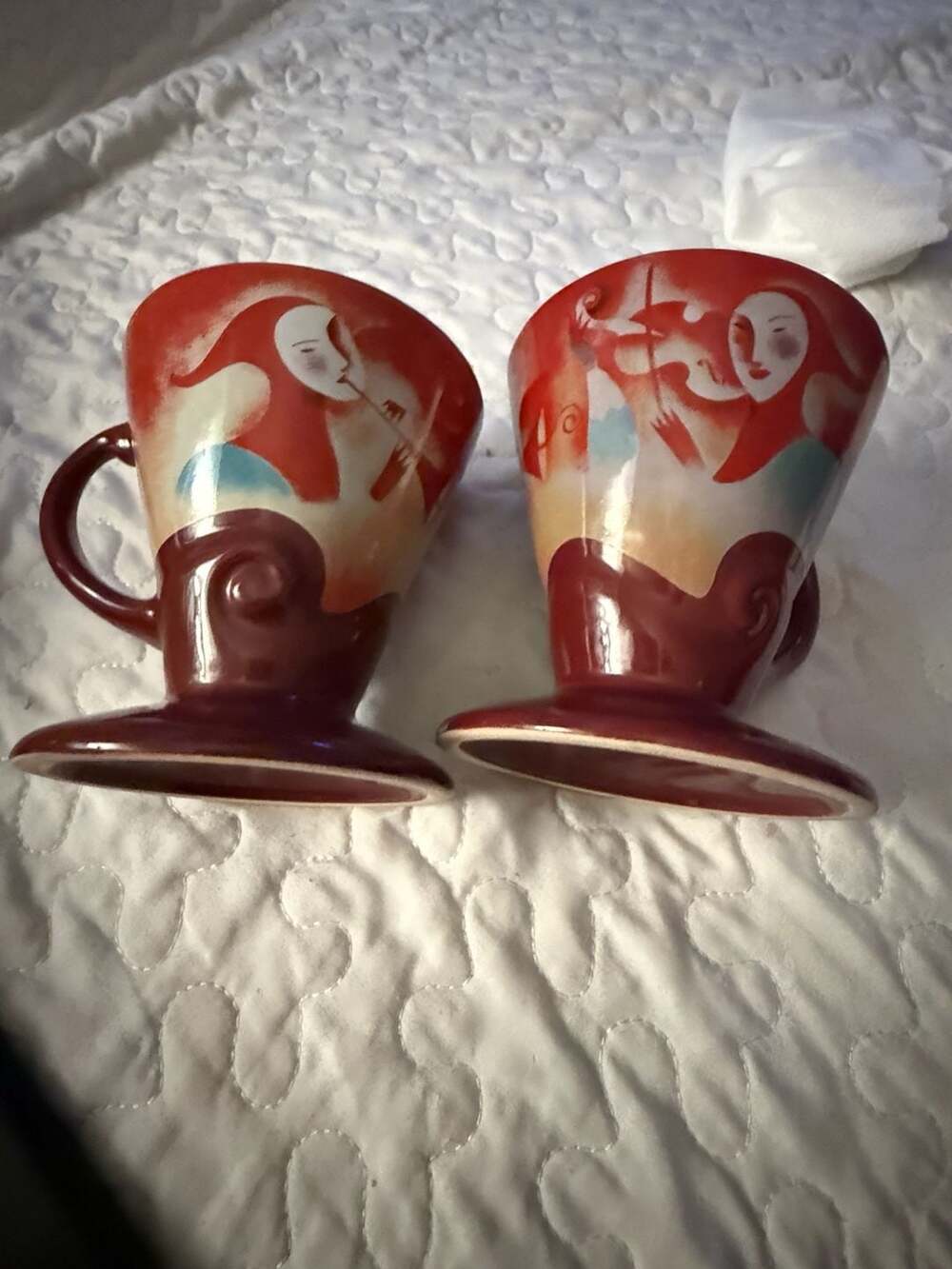 Frangelico Linda Frichtel Demitasse Espresso Cups